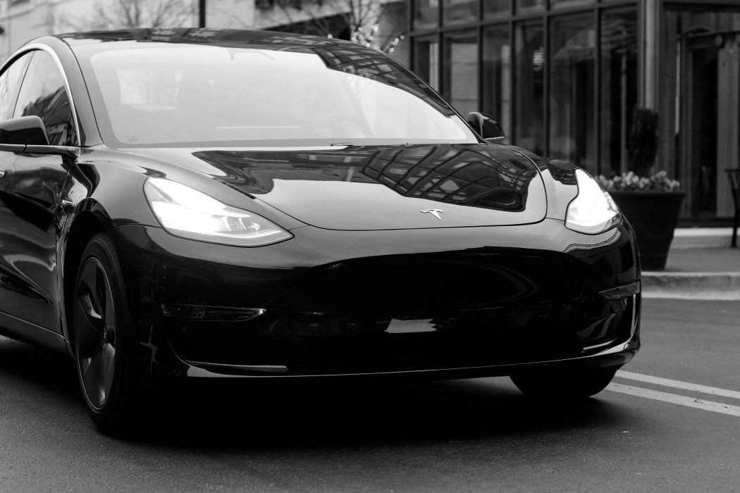 Black & White Tesla
