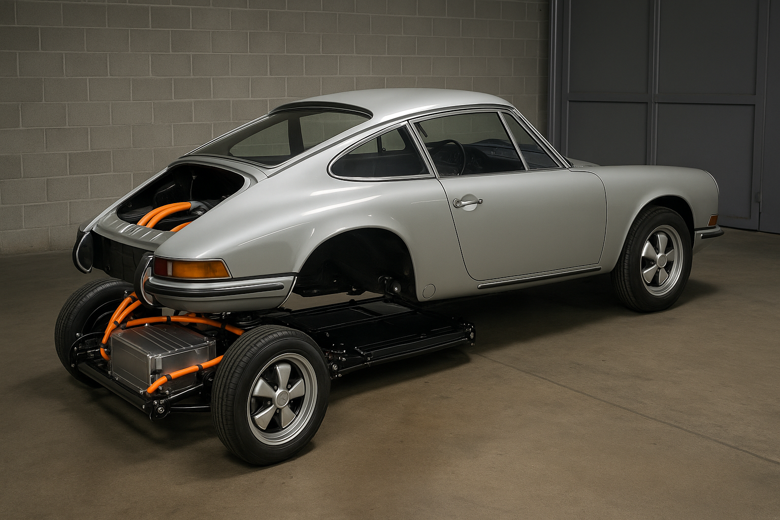 ChatGPT Image - Similar to Porsche 911 EV Conversions